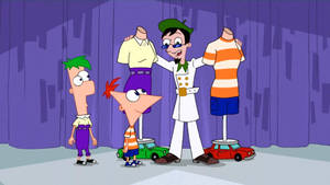 Phineas And Ferb Fashion Show Wallpaper