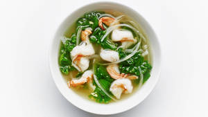 Pho Seafood Noodle Soup Wallpaper