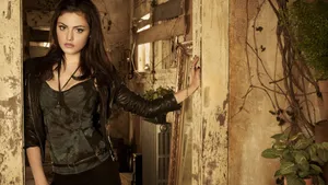 Phoebe_ Tonkin_ Stylish_ Pose_ Abandoned_ Setting.jpg Wallpaper