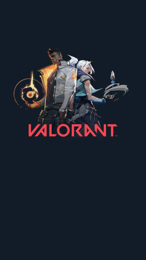 Phoenix And Jet Valorant Logo Iphone Wallpaper