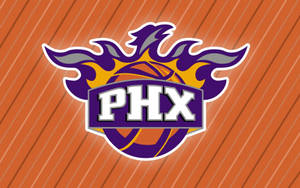 Phoenix Suns Emblem In Brown Wallpaper