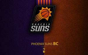 Phoenix Suns In Purple And Orange Wallpaper