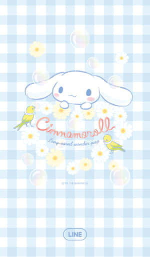 Phone Calls With Cinnamoroll Are Twice As Sweet! Wallpaper