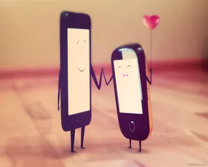 Phone Friendship Wallpaper