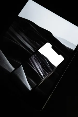Phone On Tablet Wallpaper