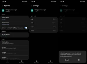 Phone Storage Data Screenshots Wallpaper
