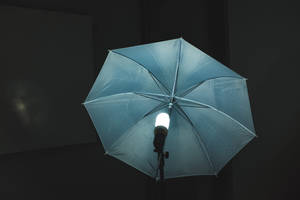 Photography Studio Umbrella Light Wallpaper