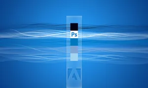 Photoshop Minimalist Graphic Logo Wallpaper