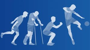 Physical Therapy For Sports Injury Vector Art Wallpaper