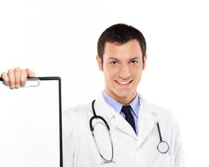 Physician Doctor Smiling Photograph Wallpaper