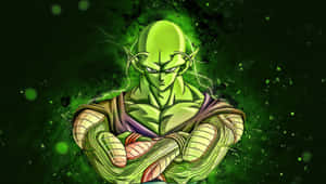 Piccolo Power Up Green Aura Wallpaper