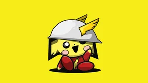 Pichu As A Superhero Wallpaper