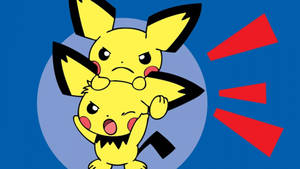 Pichu Bros Fighting Wallpaper