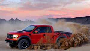 Pickup Truck Red 2019 Ford F-150 Raptor Wallpaper