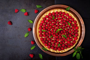 Pie Filled With Berries Wallpaper