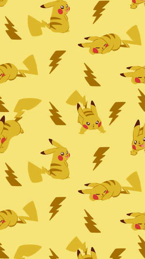 Pikachu Thunderbolts Pattern