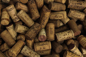 Pile Of Wine Corks Wallpaper