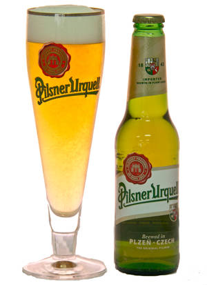 Pilsner Urquell Glass Wallpaper