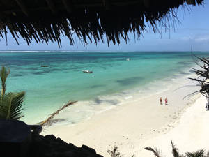 Pingwe Beach Resorts In Kenya Wallpaper