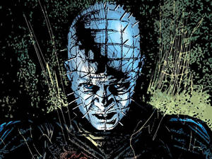 Pinhead Retro Comic Wallpaper