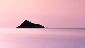 Pink Aesthetic Ocean Desktop Wallpaper