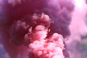 Pink Aesthetic Smoke