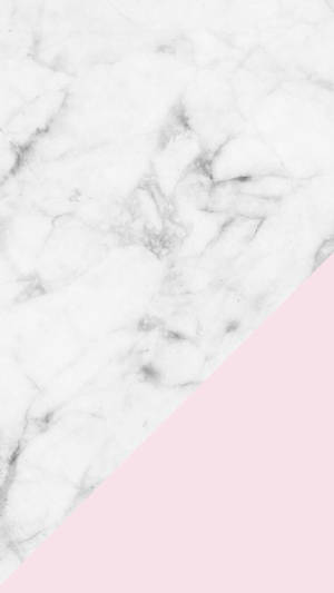 Pink And White Marble Iphone Wallpaper