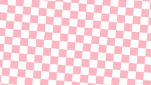 Pink And White Racing Flag Wallpaper