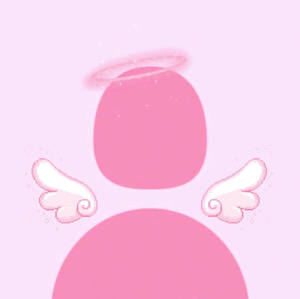 Pink Angel Cool Profile Picture Wallpaper