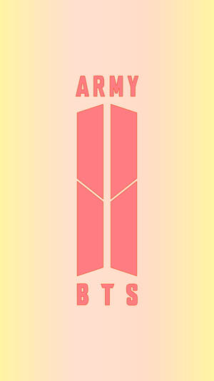 Pink Bts Army Logo Wallpaper