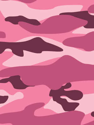 Pink Camouflage – Camouflage In A Pop Of Color Wallpaper