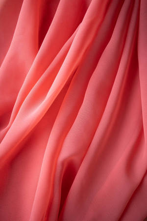 Pink Color Fabric Wallpaper