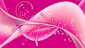 Pink Color Swirls Wallpaper