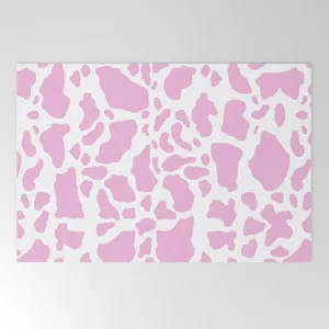 Pink Cow Print Mat Wallpaper
