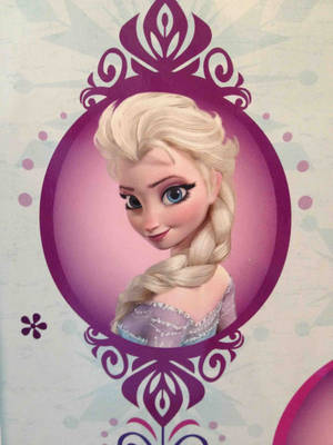 'pink Elsa From Frozen - Disney's Enchanting Ice Queen' Wallpaper