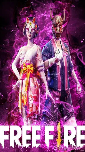 Pink Free Fire Sakura Wallpaper