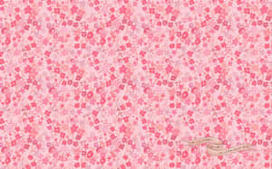 Pink Girly Flowers Wallpaper