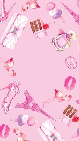 Pink Girly Lock Screen Iphone Wallpaper