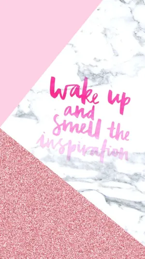 Pink Girly Quote Wallpaper