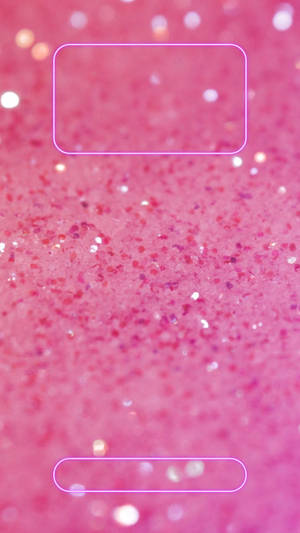 Pink Glitter Cute Iphone Lock Screen Wallpaper