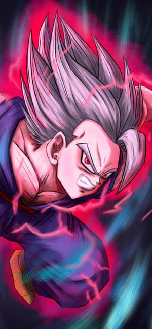 Pink Gohan Iphone Background Wallpaper