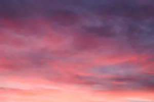 Pink Gray Ombre Clouds Wallpaper