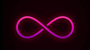 Pink Infinity Symbol Wallpaper