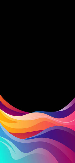 Pink Iphone Xr Colorful Wave Sturucture Wallpaper