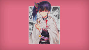 Pink Manga Kanao Tsuyuri Wallpaper