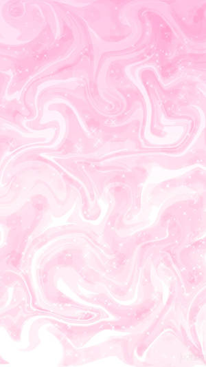 Pink Marble With White Sparkles Wallpaper