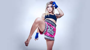 Pink Muay Thai Shorts Wallpaper