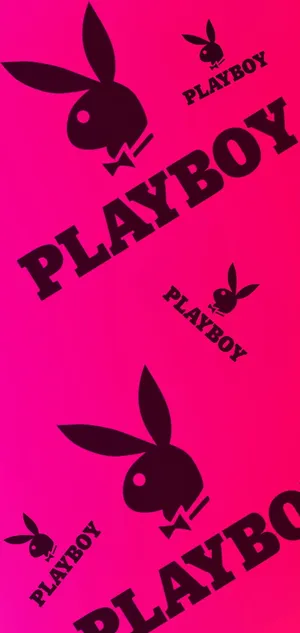 Pink Playboy Logo Wallpaper