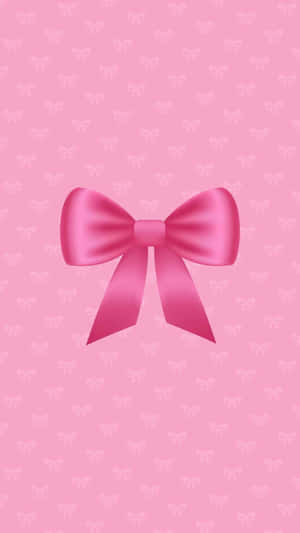 Pink Ribbon Of Strength And Support Wallpaper