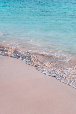 Pink Sand In The Bahamas Wallpaper